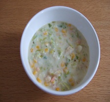 Cod and Sweetcorn Chowder