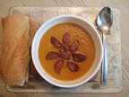 Spiced Carrot with Chorizo
